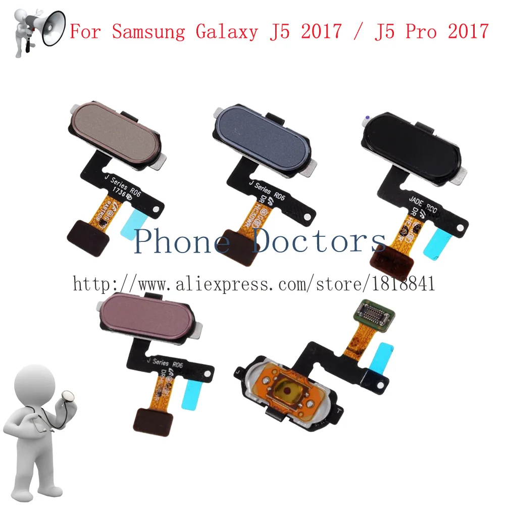 Touch ID For Samsung Galaxy J5 2017 / J5 Pro 2017 / J530F J530Y Fingerprint Home Button Flex Cable
Touch ID For Samsung Galaxy J5 2017 / J5 Pro 2017 / J530F J530Y Fingerprint Home Button Flex Cable