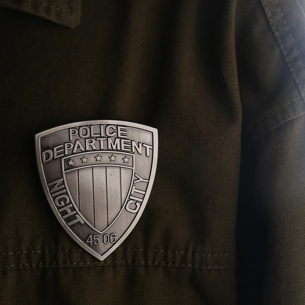 New Game Badge Night City Police Department Badge Cosplay 2077 MAX-TAC the Psycho Squad Badge
New Game Badge Night City Police Department Badge Cosplay 2077 MAX-TAC the Psycho Squad Badge