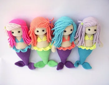 Crochet doll Amigurumi Doll Mermaid Crochet Doll Rattle Crochet Toy,
Crochet doll Amigurumi Doll Mermaid Crochet Doll Rattle Crochet Toy,
