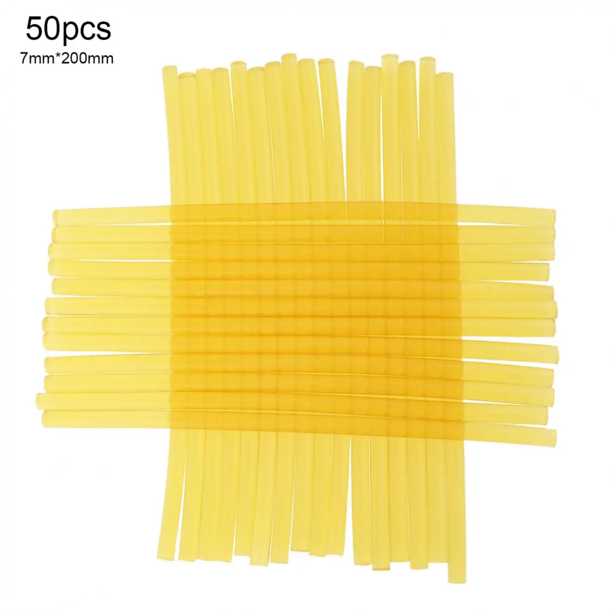 50pcs/lot 7mmx200mm Transparent Yellow Strong Viscose Hot-melt Gun Glue Sticks DIY Tools for Hot-melt Glue Gun Repair Accessorie
50pcs/lot 7mmx200mm Transparent Yellow Strong Viscose Hot-melt Gun Glue Sticks DIY Tools for Hot-melt Glue Gun Repair Accessorie