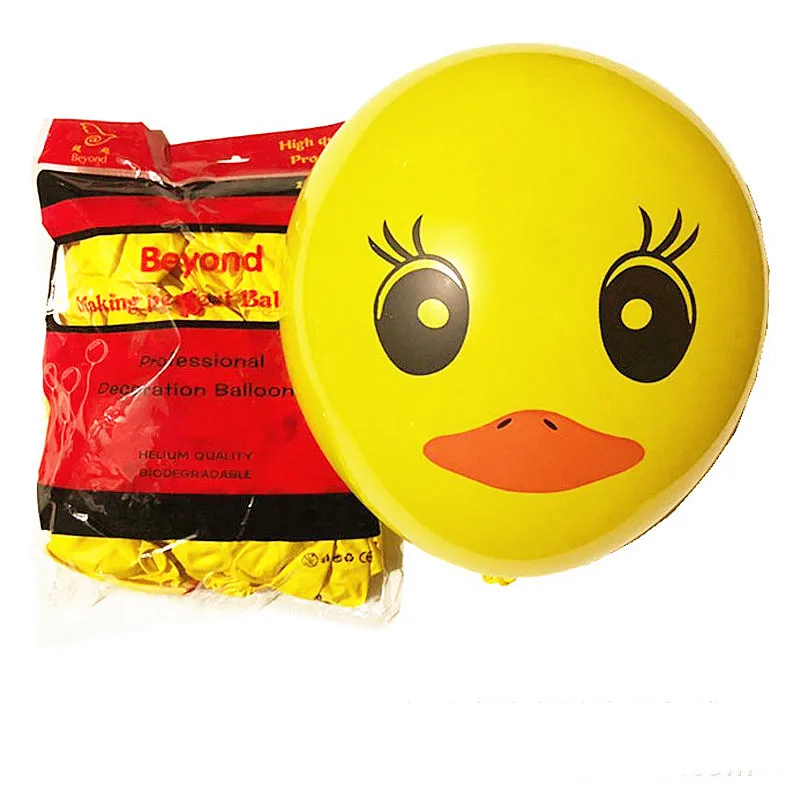 Yellow duck Balloons 2.8g Cartoon animal birthday party 12inch cute ballons 12PCS for home Party Decoration supplies Accessories
Yellow duck Balloons 2.8g Cartoon animal birthday party 12inch cute ballons 12PCS for home Party Decoration supplies Accessories
