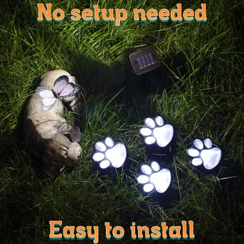 4pcs Solar Cat Paw Light LED Solar Light Garden Outdoor Lantern Creative Path Decorative Lighting Footprints Garden Decoration
4pcs Solar Cat Paw Light LED Solar Light Garden Outdoor Lantern Creative Path Decorative Lighting Footprints Garden Decoration