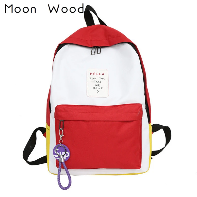 Moon Wood Fashion Patchwork Unisex Backpack Waterproof Women Panelled Rucksack Boys Girls School Bag Notebook Backpack Mochila
Moon Wood Fashion Patchwork Unisex Backpack Waterproof Women Panelled Rucksack Boys Girls School Bag Notebook Backpack Mochila