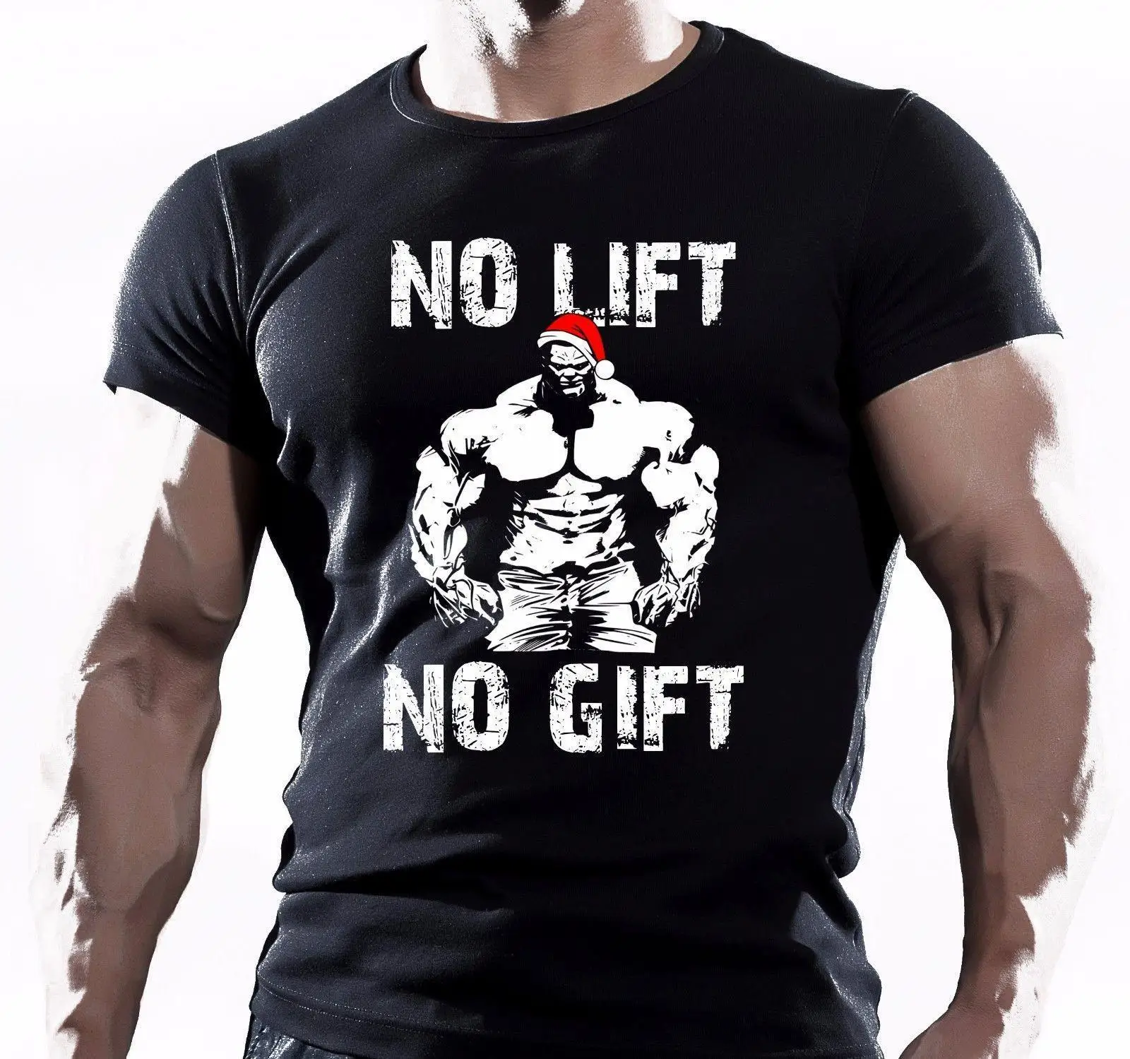T-Shirt Summer Novelty Cartoon No Lift No Gift Xmas Christmas Bodybuilding Trainner Workout T-Shirt Tee T Shirt
T-Shirt Summer Novelty Cartoon No Lift No Gift Xmas Christmas Bodybuilding Trainner Workout T-Shirt Tee T Shirt