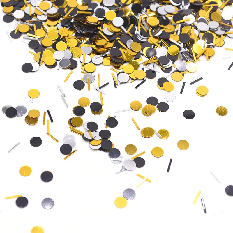 15g/bag Gold Sliver Mini Round Confetti Point Strip for Balloon Baby Shower Wedding Birthday Party Table Scatters Decor Supplies
15g/bag Gold Sliver Mini Round Confetti Point Strip for Balloon Baby Shower Wedding Birthday Party Table Scatters Decor Supplies
