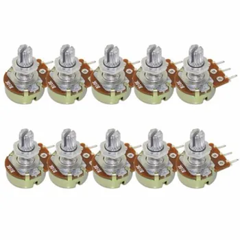Hot 10 Pcs High Quality 100K ohm Linear 100k Potentiometer 15mm Shaft With Nuts And Washers Hot WH148 104 Resistance For Arduino
Hot 10 Pcs High Quality 100K ohm Linear 100k Potentiometer 15mm Shaft With Nuts And Washers Hot WH148 104 Resistance For Arduino