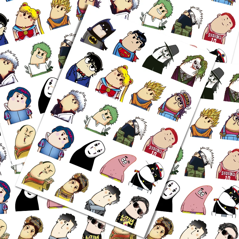 24Pcs Right neck cartoon trolley case suitcase luggage sticker laptop refrigerator sticker
24Pcs Right neck cartoon trolley case suitcase luggage sticker laptop refrigerator sticker