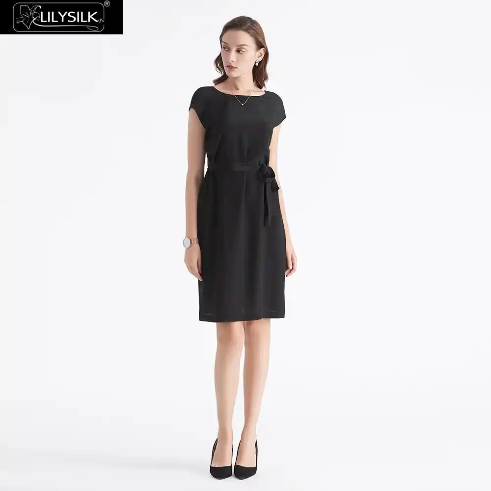 little silk dress