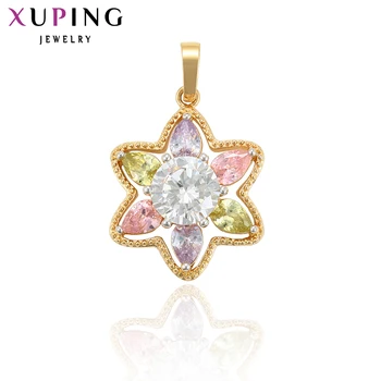 Xuping Jewelry Fashion Elegant Charming New Hexagonal Star Slide Pendant for Women Valentine's Day Gifts S96.2-34010
Xuping Jewelry Fashion Elegant Charming New Hexagonal Star Slide Pendant for Women Valentine's Day Gifts S96.2-34010