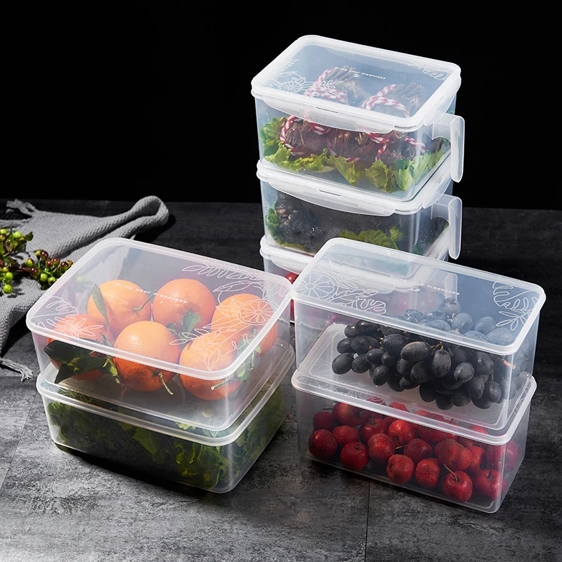 Plastic Clear Kitchen Food Fresh Boxes Container Seal Cover Storage Bottles Jars Organization Box Home Organization Accessories
Plastic Clear Kitchen Food Fresh Boxes Container Seal Cover Storage Bottles Jars Organization Box Home Organization Accessories