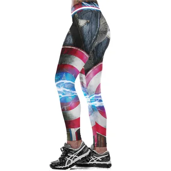 Unisex 3D Digital Print Captain America Fitness Leggings Elastic Hiphop Party Cheerleader Rooter Pants Trousers Ropa Mujer
Unisex 3D Digital Print Captain America Fitness Leggings Elastic Hiphop Party Cheerleader Rooter Pants Trousers Ropa Mujer