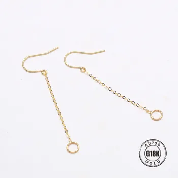 New Design Circle Earrings Solid 18K Solid Gold Accessorie Earings Women Girls Romantic Jewelry Making Wedding Fine Gift
New Design Circle Earrings Solid 18K Solid Gold Accessorie Earings Women Girls Romantic Jewelry Making Wedding Fine Gift