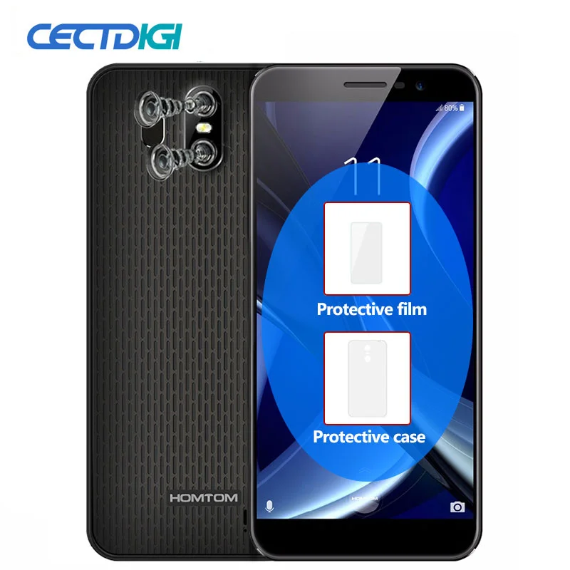 HOMTOM S16 18:9 Edge-Less Display Smartphone 5.5inch Android7.0 3000mAh 2GB RAM 16GB MT6580 Quad Core 13MP Fingerprint Cellphone
HOMTOM S16 18:9 Edge-Less Display Smartphone 5.5inch Android7.0 3000mAh 2GB RAM 16GB MT6580 Quad Core 13MP Fingerprint Cellphone