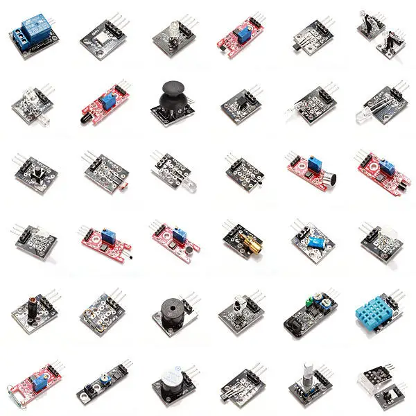 (touch module for free gift) 37 IN 1 SENSOR KITS FOR DIY HIGH-QUALITY Module Board Set Kit For Arduino Carton Box Package
(touch module for free gift) 37 IN 1 SENSOR KITS FOR DIY HIGH-QUALITY Module Board Set Kit For Arduino Carton Box Package
