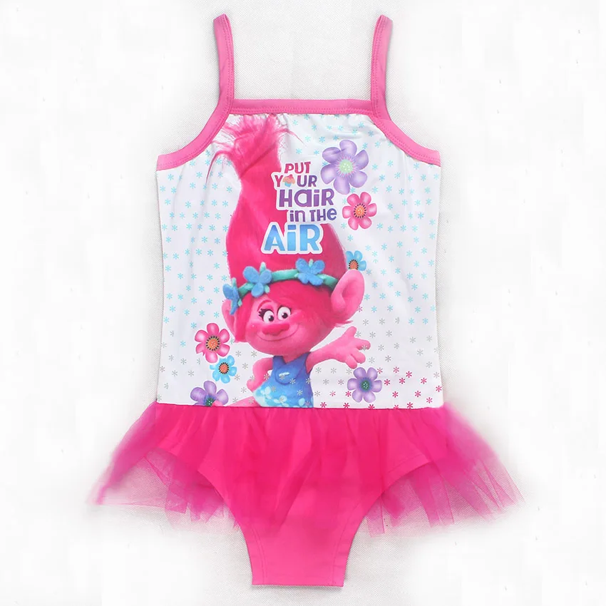 Summer Girls Dress Trolls Girls Bathing Suits Swimsuit Cartoon Print Child Bikini Costume Bodysuit For Baby Kids Beachwear Dress
Summer Girls Dress Trolls Girls Bathing Suits Swimsuit Cartoon Print Child Bikini Costume Bodysuit For Baby Kids Beachwear Dress