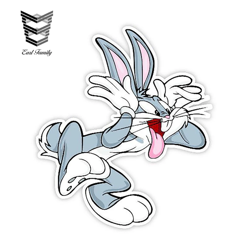 EARLFAMILY 13cm x 11.3cm Cute Bugs Bunny Decal Funny Car Styling Car Stickers Vinyl Graphic Decor for Car Window Trunk Laptop
EARLFAMILY 13cm x 11.3cm Cute Bugs Bunny Decal Funny Car Styling Car Stickers Vinyl Graphic Decor for Car Window Trunk Laptop
