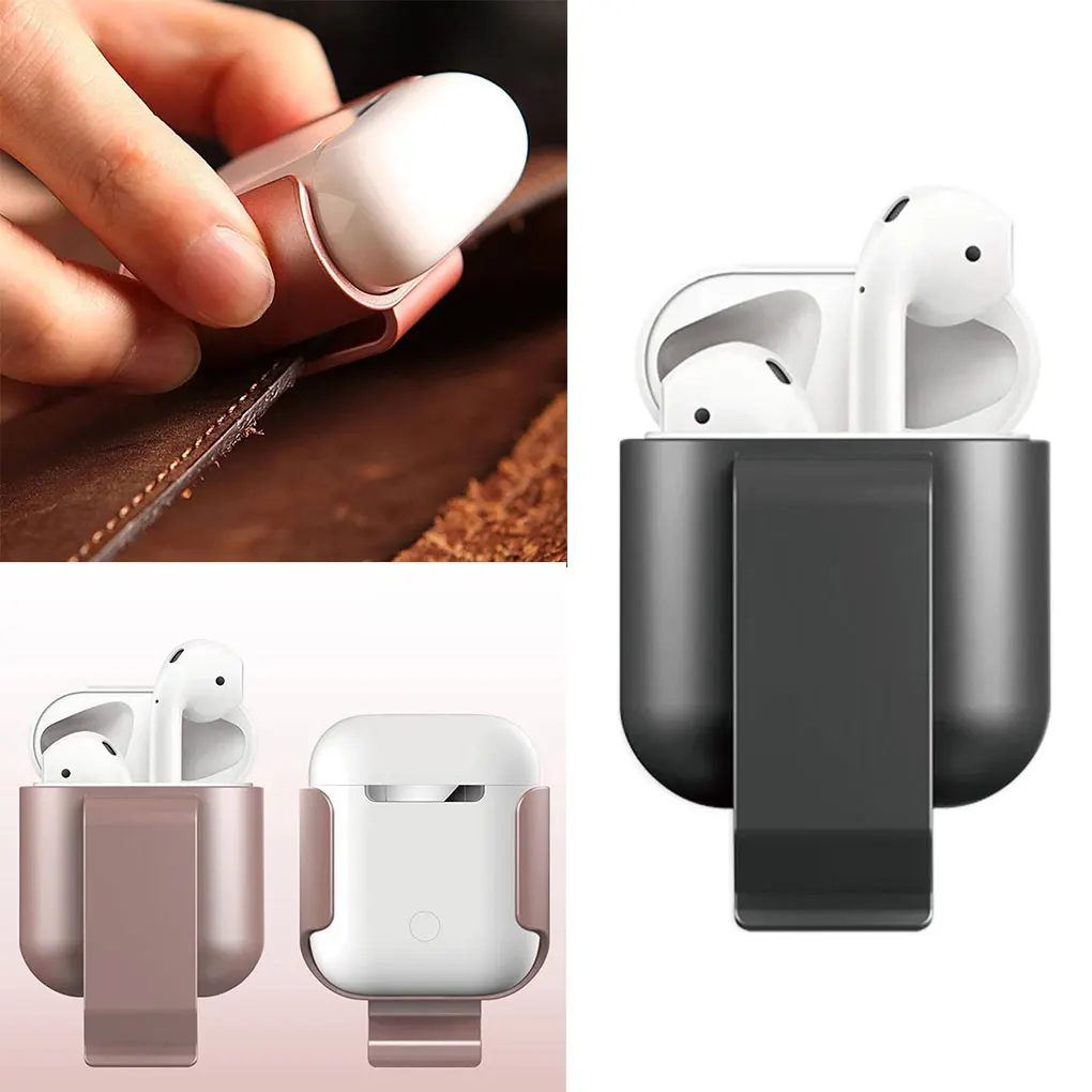 Earphone Charging Case Shockproof Protection Shell Cover Belt Clip Replacement For AirPods
Earphone Charging Case Shockproof Protection Shell Cover Belt Clip Replacement For AirPods