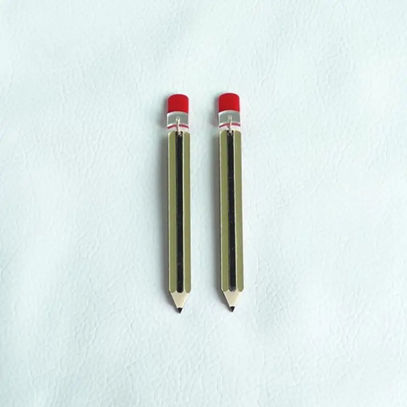 Women Club Punk Jewelry Accessories Personality Exaggerate Big Long Acrylic Pen Stud Earrings
Women Club Punk Jewelry Accessories Personality Exaggerate Big Long Acrylic Pen Stud Earrings