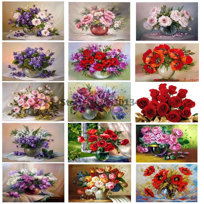 New 5D DIY Diamond painting Cross stitch Flowers Full square/round Diamond embroidery 3D Diamond mosaic flowers
New 5D DIY Diamond painting Cross stitch Flowers Full square/round Diamond embroidery 3D Diamond mosaic flowers