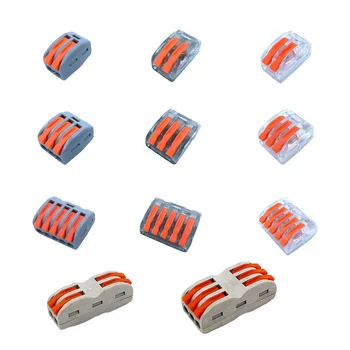 Connectors Mini Fast Wire 2 3 4 5 8 Pin Cage Spring Universal Compact Wiring Conductor Terminal Block For Line China
Connectors Mini Fast Wire 2 3 4 5 8 Pin Cage Spring Universal Compact Wiring Conductor Terminal Block For Line China