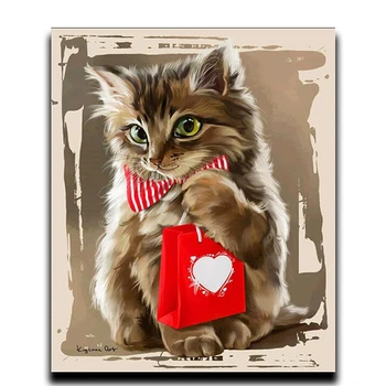 Painting Diamond Cross Stitch Diy Diamond Embroidery Animal 3d Full Square Rhinestone Resin Diamond Mosaic Cute cat
Painting Diamond Cross Stitch Diy Diamond Embroidery Animal 3d Full Square Rhinestone Resin Diamond Mosaic Cute cat