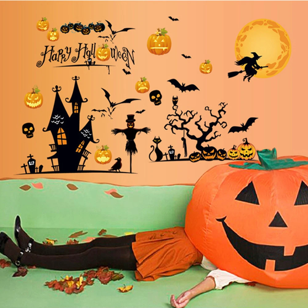 New Arrival Halloween wall stickers glass shop window stickers stickers carnival night party wall decoration
New Arrival Halloween wall stickers glass shop window stickers stickers carnival night party wall decoration