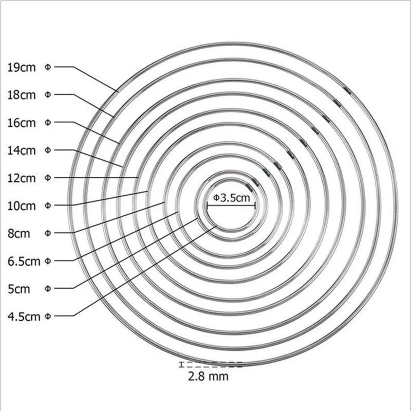 10pcs Dream Catcher Reve Circle Rings Findings Hanging Round Cercle Metal Pour Attrape Reve Net Jewelry Keychain DIY 35-200mm
10pcs Dream Catcher Reve Circle Rings Findings Hanging Round Cercle Metal Pour Attrape Reve Net Jewelry Keychain DIY 35-200mm