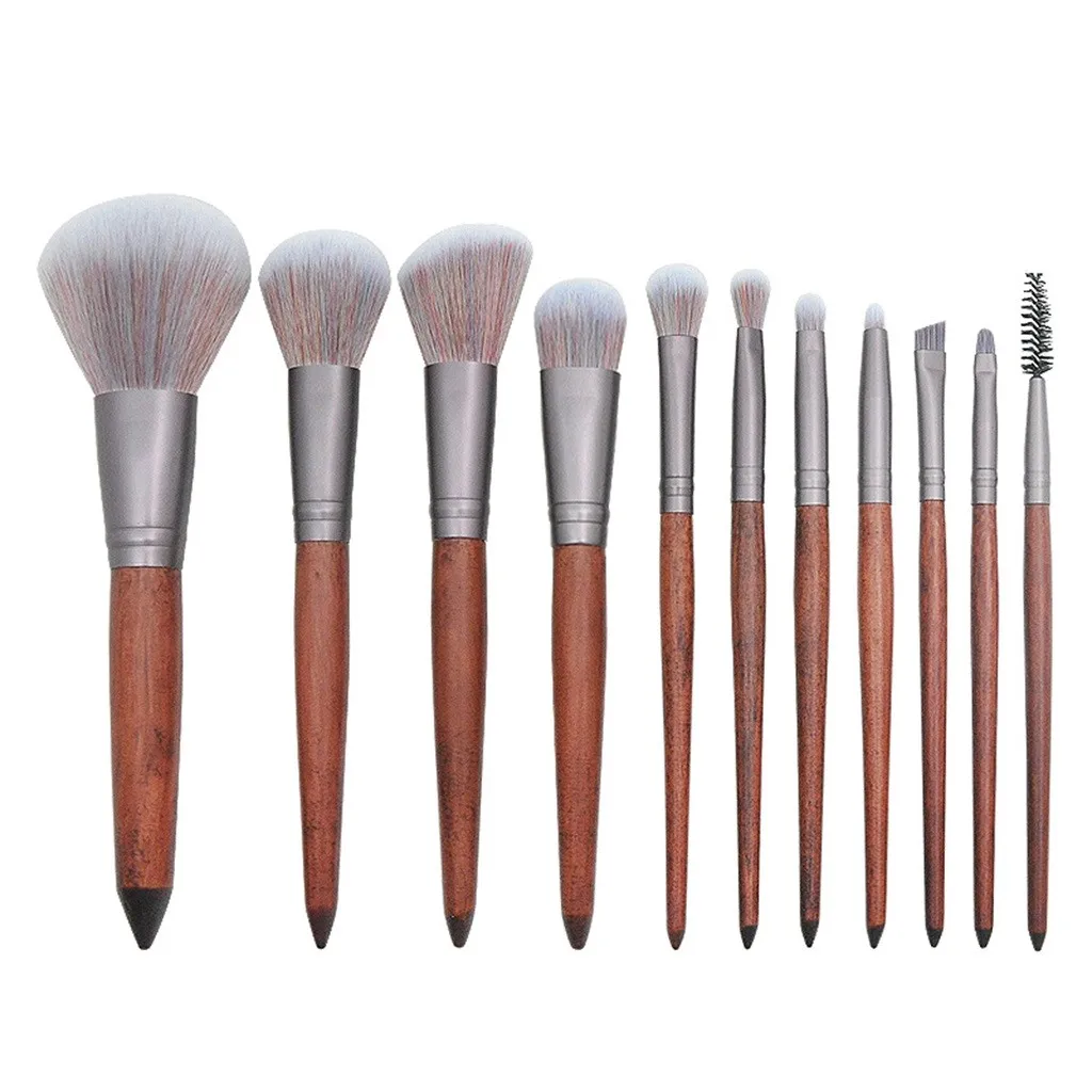 Kanbuder Make Brush Multifunctional 11 PCS Sandalwood Foundation Eyeshadow Brushes With Wooden Handle Makeup Brush Set 19L0509
Kanbuder Make Brush Multifunctional 11 PCS Sandalwood Foundation Eyeshadow Brushes With Wooden Handle Makeup Brush Set 19L0509