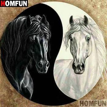HOMFUN Full Square/Round Drill 5D DIY Diamond Painting "Animal horse" 3D Diamond Embroidery Cross Stitch Home Decor A19875
HOMFUN Full Square/Round Drill 5D DIY Diamond Painting "Animal horse" 3D Diamond Embroidery Cross Stitch Home Decor A19875