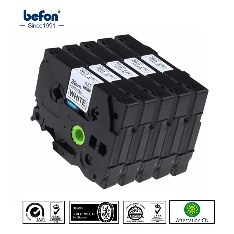 befon X5 24mm White 251 Printer Ribbon Replacement for Brother Label Printer Tape Tze251 Tze 251 Tze-251 Label Tape for P-touch
befon X5 24mm White 251 Printer Ribbon Replacement for Brother Label Printer Tape Tze251 Tze 251 Tze-251 Label Tape for P-touch