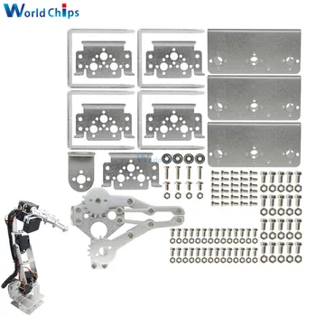 Manipulator ROT3U 6DOF Freedom Mechanical Robot Arm Three-dimensional Rotation 6 Servo Motor Sillver Metal Gear for Arduino
Manipulator ROT3U 6DOF Freedom Mechanical Robot Arm Three-dimensional Rotation 6 Servo Motor Sillver Metal Gear for Arduino