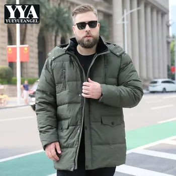 High Quality Hooded Fashion Mens Winter Down Jackets New Black Green Zipper Down Coats Male Large Size 10XL Men Clothes Hot
High Quality Hooded Fashion Mens Winter Down Jackets New Black Green Zipper Down Coats Male Large Size 10XL Men Clothes Hot