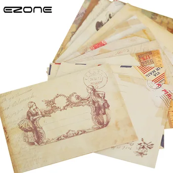 EZONE Vintage Envelope Small Mini Paper Window Envelopes Creative Wedding Invitation Message Card Ancien Nostalgic Postcard
EZONE Vintage Envelope Small Mini Paper Window Envelopes Creative Wedding Invitation Message Card Ancien Nostalgic Postcard