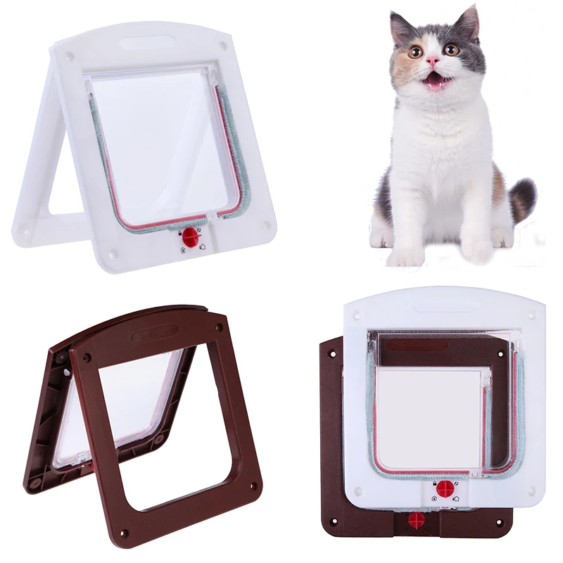 Pet Cat Puppy Dog Gates Door Lockable Safe Flap Door Pet safety products Lock Suitable for Any Wall or Door White Brown Colors
Pet Cat Puppy Dog Gates Door Lockable Safe Flap Door Pet safety products Lock Suitable for Any Wall or Door White Brown Colors