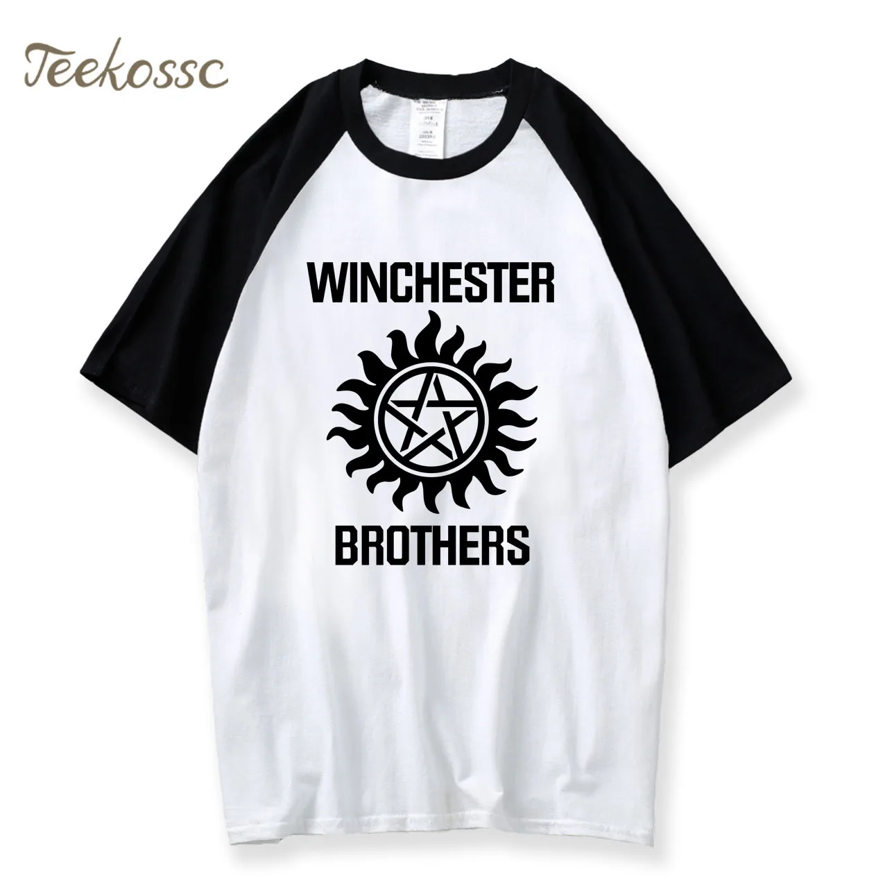 Supernatural T Shrit Winchester Brother Tshirt 2018 New Summer T Shirts Men Boys 100% Cotton Casual T-Shirt Camisetas Hombre Tee
Supernatural T Shrit Winchester Brother Tshirt 2018 New Summer T Shirts Men Boys 100% Cotton Casual T-Shirt Camisetas Hombre Tee
