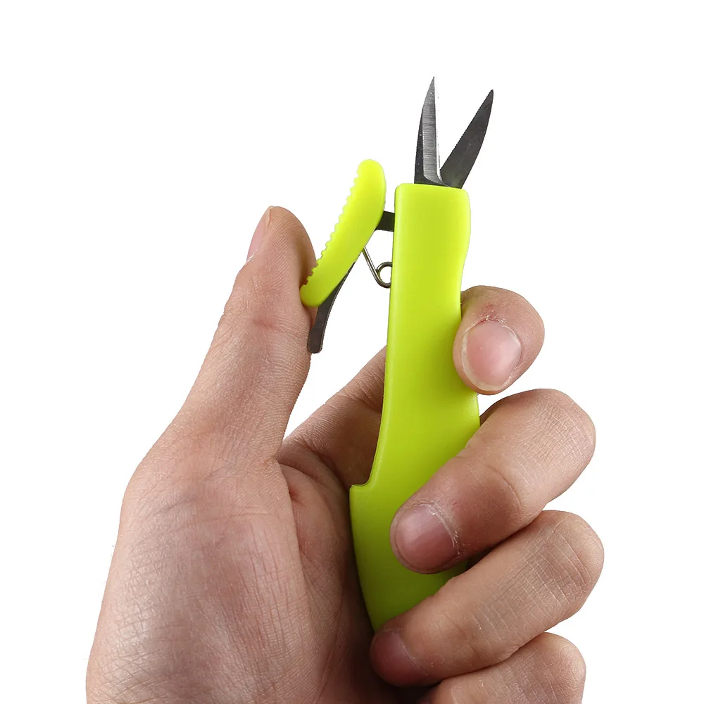 1PC Stainless Steel Fishing Line Cutter Cutting Scissors Clipper Snips Pliers Tool Color Random Fishing Accessories
1PC Stainless Steel Fishing Line Cutter Cutting Scissors Clipper Snips Pliers Tool Color Random Fishing Accessories