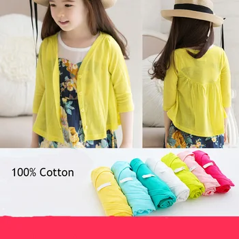Retail Baby Teenager Summer Outerwear Sun Protection Clothing 2018 100% Cotton Solit Coats Casual Children Jackets for Girls
Retail Baby Teenager Summer Outerwear Sun Protection Clothing 2018 100% Cotton Solit Coats Casual Children Jackets for Girls