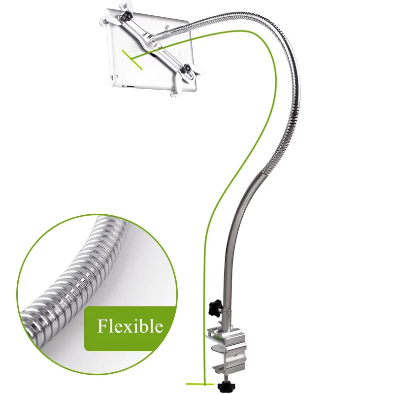 Full Metal Long Flexible Arm 120cm 4-11 inch Smartphone/Tablet Holder 360 Rotation Bed Table Lazy Stand for iPad Air 1 2 3
Full Metal Long Flexible Arm 120cm 4-11 inch Smartphone/Tablet Holder 360 Rotation Bed Table Lazy Stand for iPad Air 1 2 3