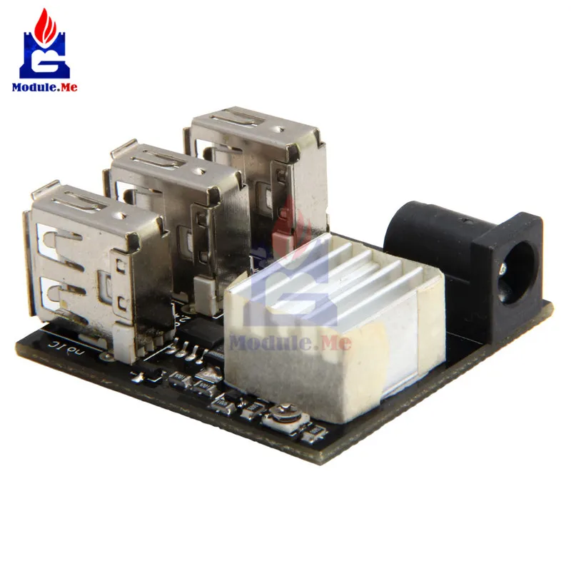 DC-DC 9V/12V To 5V 8A Step Down Power Charger Bank Board 3 USB Mini Charging Module Step-Down Buck Converter For Arduino
DC-DC 9V/12V To 5V 8A Step Down Power Charger Bank Board 3 USB Mini Charging Module Step-Down Buck Converter For Arduino