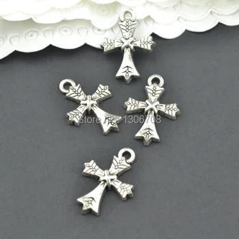 Free shipping 100pcs Antique metal tibetan silver cross charms pendants hand made fit jewelry making 21*15mm Z42844
Free shipping 100pcs Antique metal tibetan silver cross charms pendants hand made fit jewelry making 21*15mm Z42844