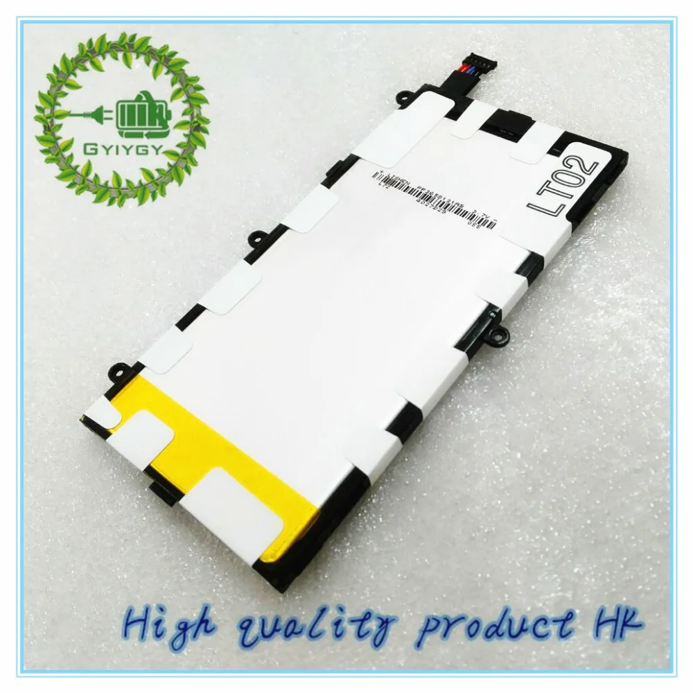 GYIYGY 3.7V 4000mAh 14.8Wh T4000E battery for Samsung Tab 3 7.0 SM- T210R T210 T211 T217 T2105 P3200
GYIYGY 3.7V 4000mAh 14.8Wh T4000E battery for Samsung Tab 3 7.0 SM- T210R T210 T211 T217 T2105 P3200