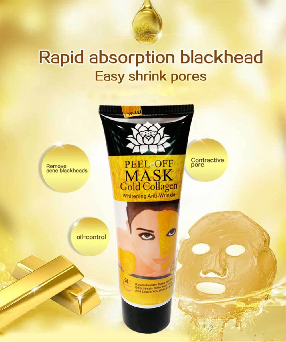 1Pc Yellow Gold Collagen Facial Face Mask High Moisture Anti Aging Remove Wrinkle Go Blackhead Acne Korean Facial Mask 60g TSLM2
1Pc Yellow Gold Collagen Facial Face Mask High Moisture Anti Aging Remove Wrinkle Go Blackhead Acne Korean Facial Mask 60g TSLM2