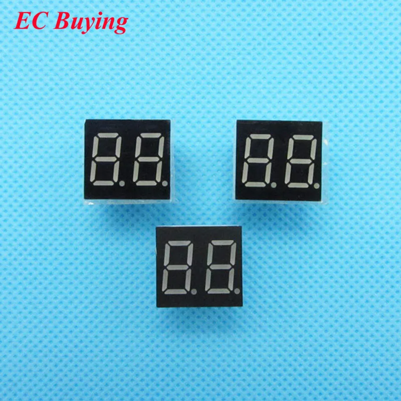 5pcs 2 bit 2bit Digital Tube Common Anode Positive Digital Tube 0.36" 0.36in. Red LED Display 7 Segment Digit 7 Segment
5pcs 2 bit 2bit Digital Tube Common Anode Positive Digital Tube 0.36" 0.36in. Red LED Display 7 Segment Digit 7 Segment