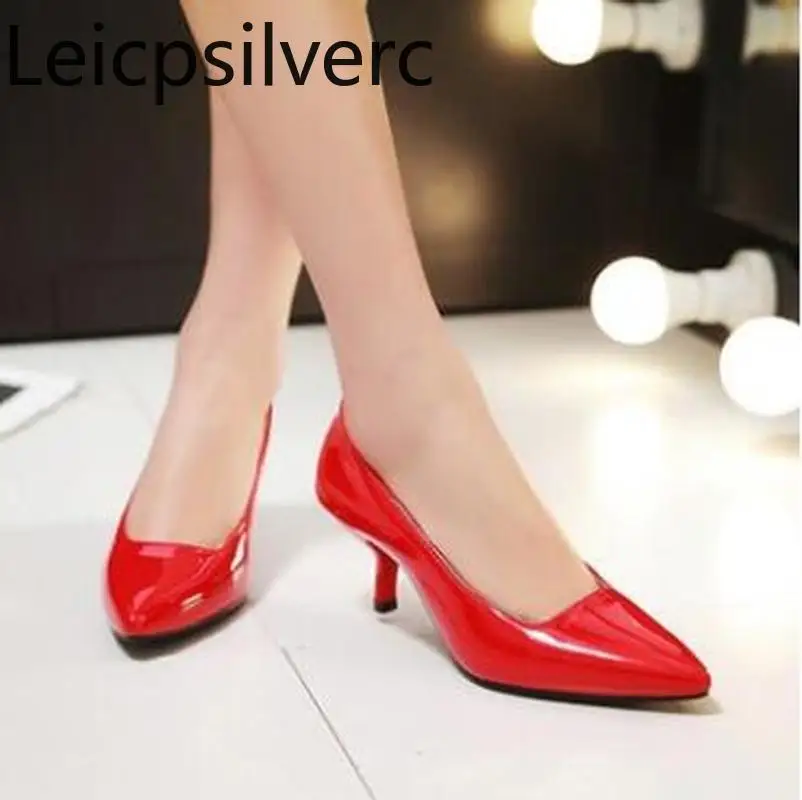 Pumps Spring and summer New style Shallow mouth High heel Sexy womens Single shoes red yellow green purple plus size 30-48
Pumps Spring and summer New style Shallow mouth High heel Sexy womens Single shoes red yellow green purple plus size 30-48