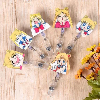 1 Pcs Cute Anime Sailor Moon Retractable Badge Reel Student Exhibition ID Name Doctor Nurse Card Badge Holders Clips Stationery
1 Pcs Cute Anime Sailor Moon Retractable Badge Reel Student Exhibition ID Name Doctor Nurse Card Badge Holders Clips Stationery