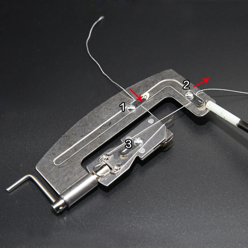 1Pcs New Stainless Steel Semi Automatic Fishing Hook Line Tier Tie Binding Device Tool Fishing Accessories
1Pcs New Stainless Steel Semi Automatic Fishing Hook Line Tier Tie Binding Device Tool Fishing Accessories