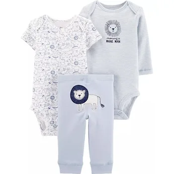Baby Boy Clothes Set Summer Short Sleeve Bodysuit Set Bear Newborn Girl Autumn Infant Clothing Long Bodysuits Baby Girl Outfit
Baby Boy Clothes Set Summer Short Sleeve Bodysuit Set Bear Newborn Girl Autumn Infant Clothing Long Bodysuits Baby Girl Outfit