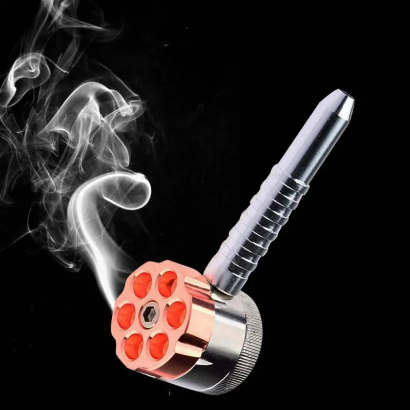 Bullet pipe with smoker Metal Pipes Creative Smoking Smoke Herb Gold Tobacco PipeS Narguile Grinder Pipes & Accessories
Bullet pipe with smoker Metal Pipes Creative Smoking Smoke Herb Gold Tobacco PipeS Narguile Grinder Pipes & Accessories