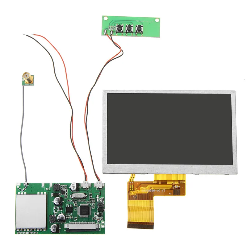 RX5808 5.8G 48CH FPV Receiver W/ 5 Inch HD Displayer Snow Screen Monitor For FPV Goggles RC Racing Drone DIY Part Accs
RX5808 5.8G 48CH FPV Receiver W/ 5 Inch HD Displayer Snow Screen Monitor For FPV Goggles RC Racing Drone DIY Part Accs