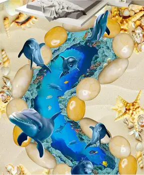 3D Stereoscopic Wallpaper Vinyl Floor Dolphin 3D Wallpaper Living room Bedroom Walls 3D Floor Murals pvc Self adhesive Wallpaper
3D Stereoscopic Wallpaper Vinyl Floor Dolphin 3D Wallpaper Living room Bedroom Walls 3D Floor Murals pvc Self adhesive Wallpaper
